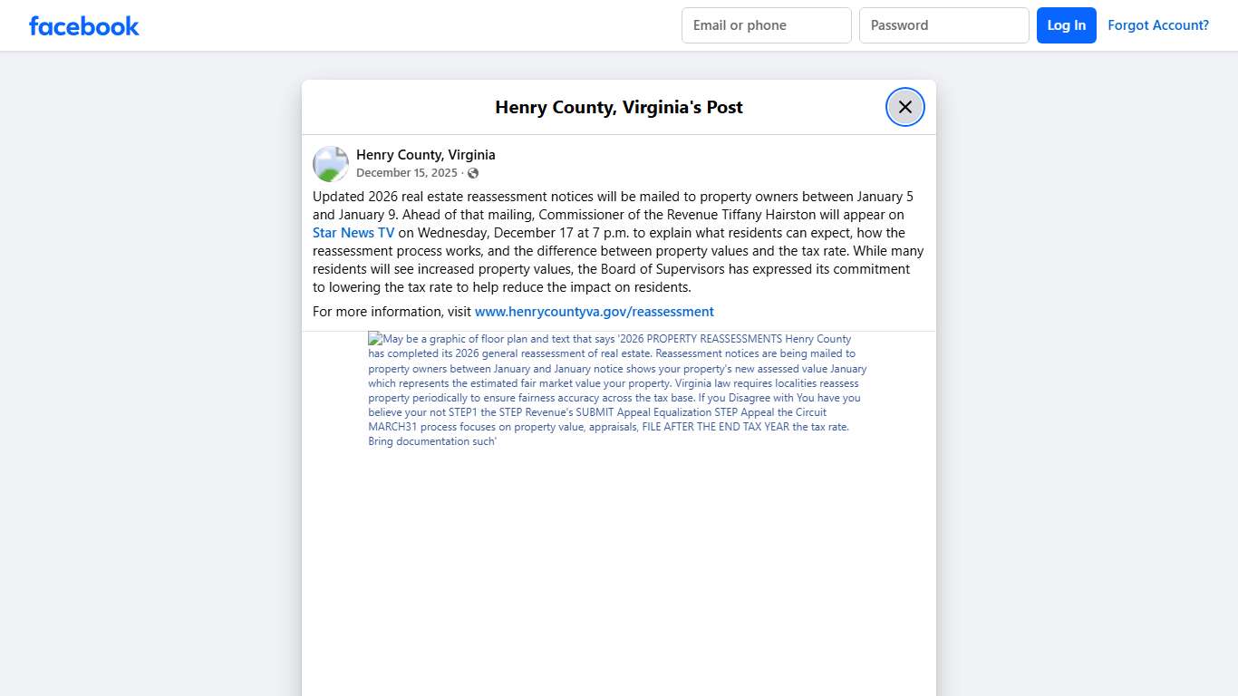 Updated 2026 real estate... - Henry County, Virginia Facebook