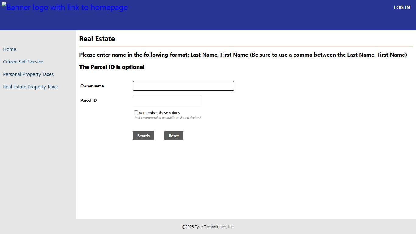 Real Estate Property Taxes